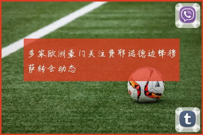 多家欧洲豪门关注费耶诺德边锋穆萨转会动态